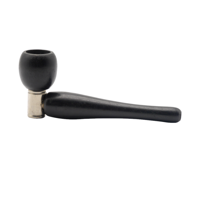 Wood Pipe Black 8.5cm